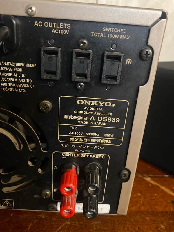 アンプ ONKYO AV DIGITAL SURROUND AMPLIFIER Onkyo integra av digital surround amplifier japan version | Reverb