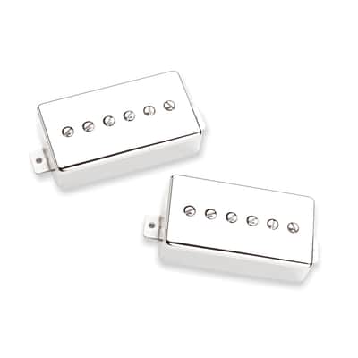 Seymour Duncan SPH-90 Phat Cat Humbucker Sized P90 Pickup Set - Nickel image 1
