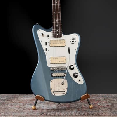Deimel Firestar - Charcoal Blue / Natural Aluminum. Novak pickups + Leslee Circuit. NEW, (Authorized Dealer) image 4