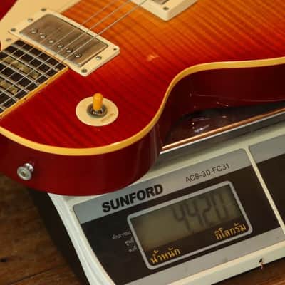 Gibson Lespaul Pre Historic'59 Cherry Burst 1983 Tim Shaw image 11