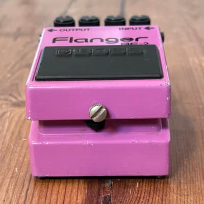 Silver Screw Boss BF-2 Flanger (Black Label) 1980 - 1984 image 8