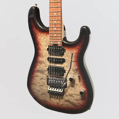 Charvel MJ San Dimas Style 1 HSH FR M QM Electric Guitar - Midnight Glow image 3