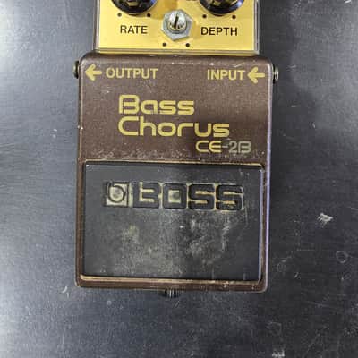 Boss CE-2B Bass Chorus (Green Label) 1987 - 1989 - Brown image 1
