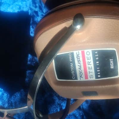 Realistic Custom Pro Stereo Headphones 1980s image 5