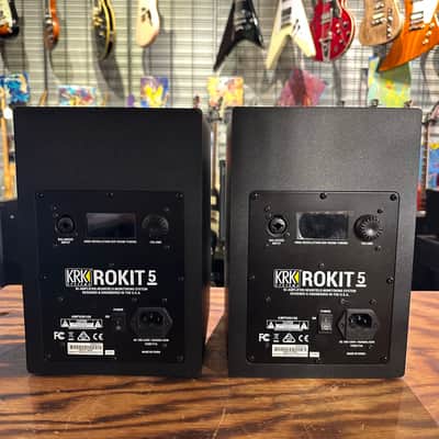 KRK RP-5 Rokit G4 2-Way 5" Active Studio Monitors (Pair) 2019 - 2021 - Black image 2