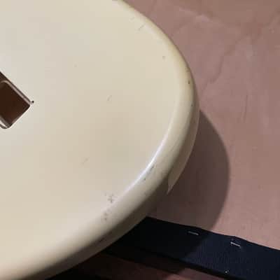 1985 Made in Japan Kramer Focus 3000 Cream Guitar Body Floyd Ready image 10