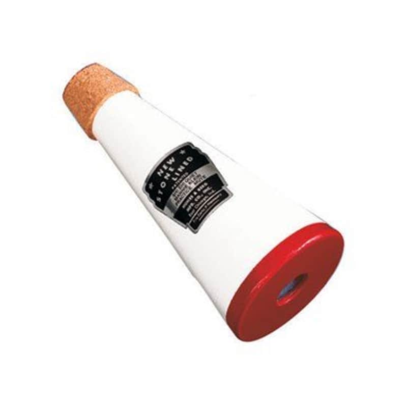 Stonelined SH SH Practice Red/White Trumpet Mute image 1