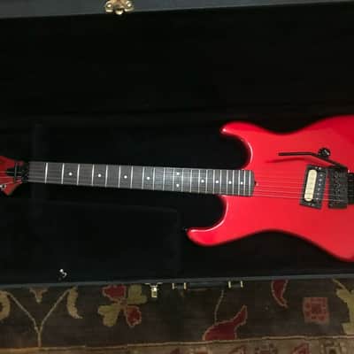 1984 Kramer Baretta Red Vintage Real NOT reissue. Very good condition. OHSC image 1