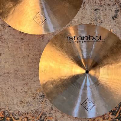 ISTANBUL AGOP 15” TRADITIONAL Hihats ULTRA WARM & SMOOTH Stunning! Perfect! 1162 1332 g image 4