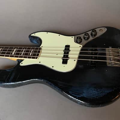 Fender Jazz Bass 3-Bolt with Rosewood Fretboard 1974 - 1983 - Black image 6