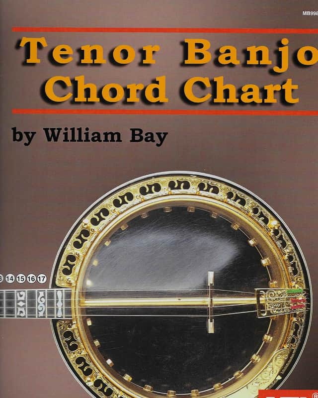 Tenor Banjo Chord Chart Mel Bay Publishing image 1