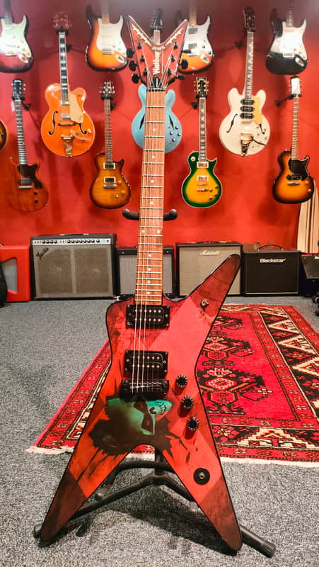 Washburn Dimebag Dime Signature Alien Skull image 1