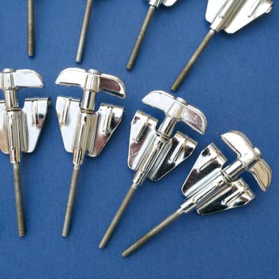 Rogers T-rods Tension Rods Claws Clawhoos Bass Drum Lot of 10 Vintage image 6