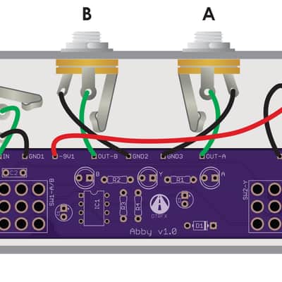 Abby PCB - Build your own Buffered A/B/Y pedal! image 3