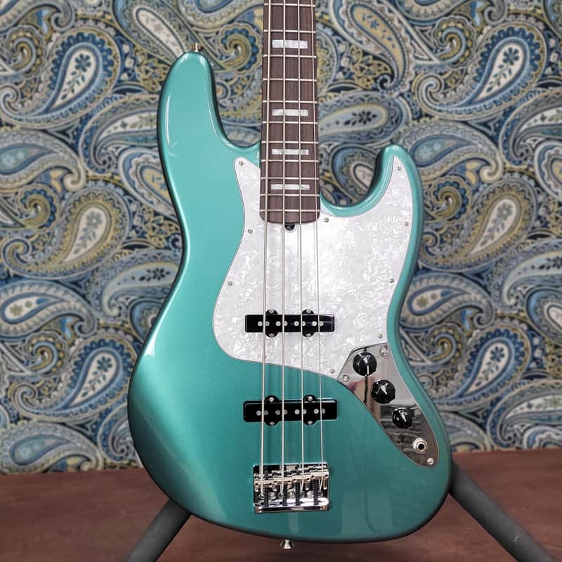 Fender Adam Clayton Jazz Bass Sherwood Green Metallic image 1