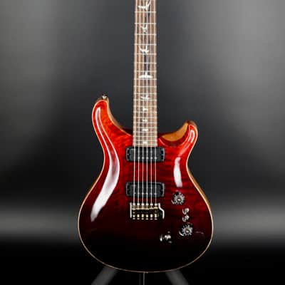 PRS Limited Edition Custom 24 Mango Top 2026 - FIRE RED BLACK FADE image 1