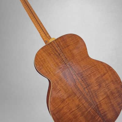 ART!! GIBSON MONTANA GOLD SJ-200 AAA FIGURED KOA. CUSTOM SHOP" REN FERGUSON ERA image 2