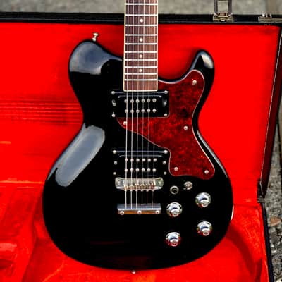 1971 Mosrite Blues Bender 500 Black image 1