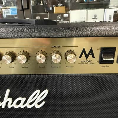 Marshall MA100C 2-Channel 100-Watt 2x12" Tube Guitar Combo Amp- 2009- w/ft sw image 6
