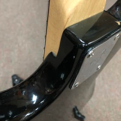 1978 Fender Mustang Bass with Rosewood Fretboard with Chip Case - Black image 16