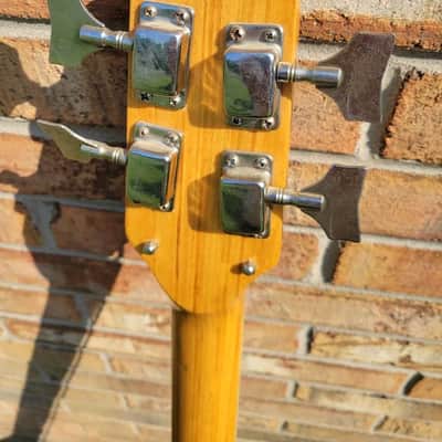 1960's Japan Made Prestige Violin Shaped Bass Guitar Great Player & Sound image 7