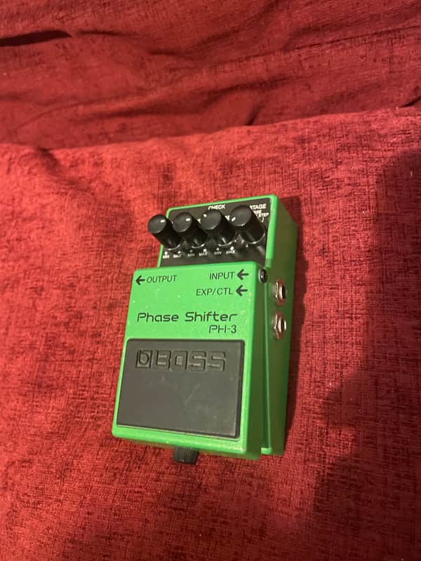 Boss PH-3 Phase Shifter (Dark Gray Label) 2000 - Present - Green image 1