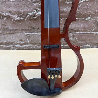 Vangoa 4/4 Full Size Silent Electric Violin Outfit – Used – Good Condition – Includes Case, 2 Bows & Accessories image 5