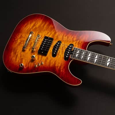 Kz Guitar Works SS-1 - Cherry Burst image 3