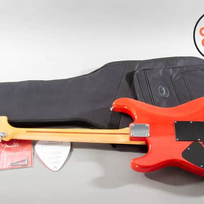 2021 Fender Japan MIJ Michiya Haruhata Stratocaster Trans Pink Flame Top image 6