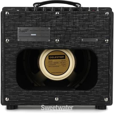 Supro 1614RT Amulet 1 x 12-inch 15-watt Tube Combo Amp - Black Scandia (Amulet12Cd2) image 3