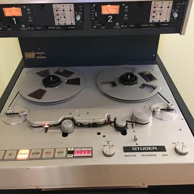 Studer MASTER RECORDER A80-VU II only 647 hours!!! mid 80's image 6