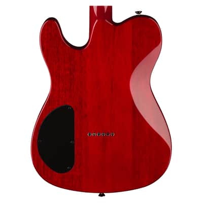 Fender Custom Telecaster FMT HH - Crimson Red Trans w/ Laurel FB image 7