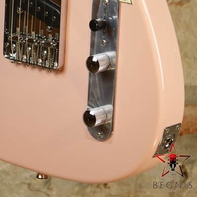 JET GUITARS JT300 PKR - Telecaster Roasted Maple Neck & Rosewood - Pink image 14