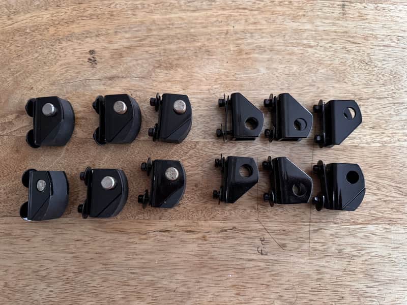 Crush Tom Tom Lugs 2020 - Black Ash image 1