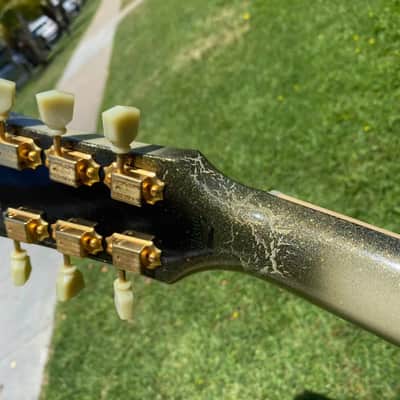 Gibson Custom Shop Les Paul Standard Gold Sparkle Roadshow - Toasted Marshmallow image 18