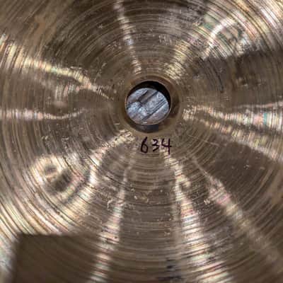 Paiste 404 14" Medium Hihat Top 1980s image 10