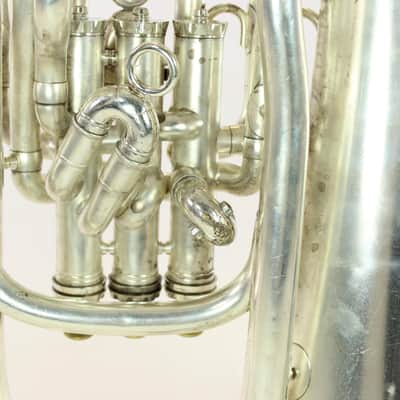 Besson New Standard Compensating Euphonium SILVER NICE! image 8