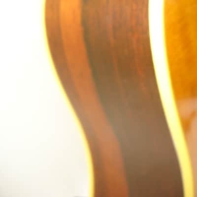Vintage 1969 Gibson Blue Ridge Acoustic Guitar, Natural w/ Case image 8