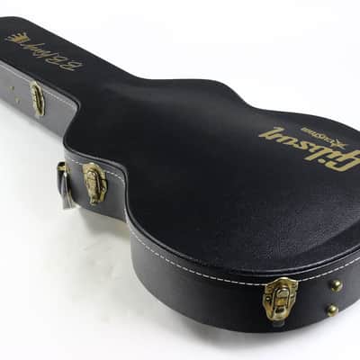 2011 Gibson Custom BB King Lucille Black | Ornate Crown Headstock Inlay ES 355 Dual Input Jacks image 4