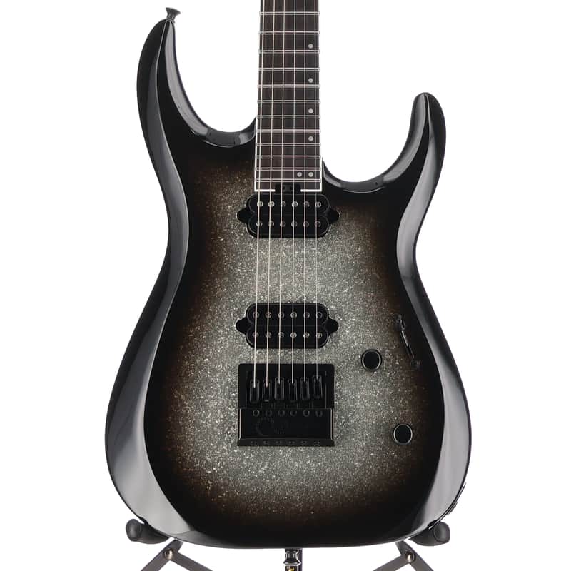 Jackson Pro Plus Series DK Modern EVTN6, Silver Sparkle, Expert Setup (Y10) (00027) image 1