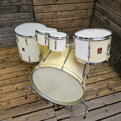 Drum Kit Vintage Premier 1950s With Bongos Project USED! RKPTP230426 image 2