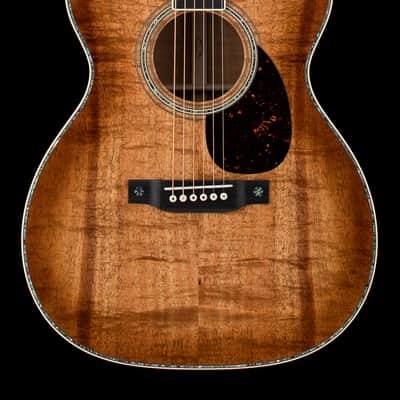 Martin Custom Shop OM-41 Style Exceptional Figured Koa Toasted Burst (Empire Music Spec) #32431 image 1