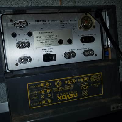 Revox G36 All-Tube Reel to Reel R2R magnetic tape recorder 10" 7" 1960s - Grey image 11