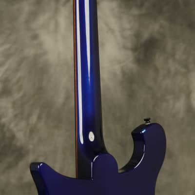 1986 Rickenbacker 620/12 string Midnight Blue BT Black binding + hardware image 21