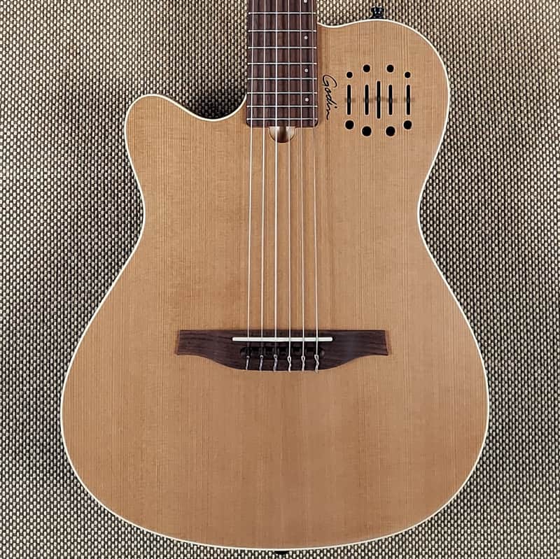 Godin Multiac Nylon Encore 2019 Left-Handed Very Good Condition Super Clean (GB-40) image 1