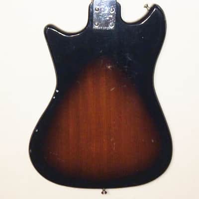 Vintage Made in Japan Palmer? Single Pick UP 60's Brown Burst image 8
