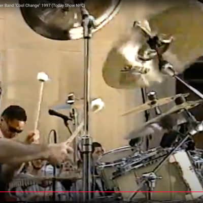 Little River Band, Derek Pellicci, 1994 Yamaha / Sabian, Recording Custom 7-Piece Drum Set, Cymbals, Hardware, Cases. COMPLETE! image 4