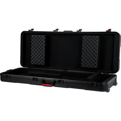 Gator TSA Series ATA Molded Polyethylene Keyboard Case w/ Wheels for 76-note Keyboards GTSA-KEY76 image 3