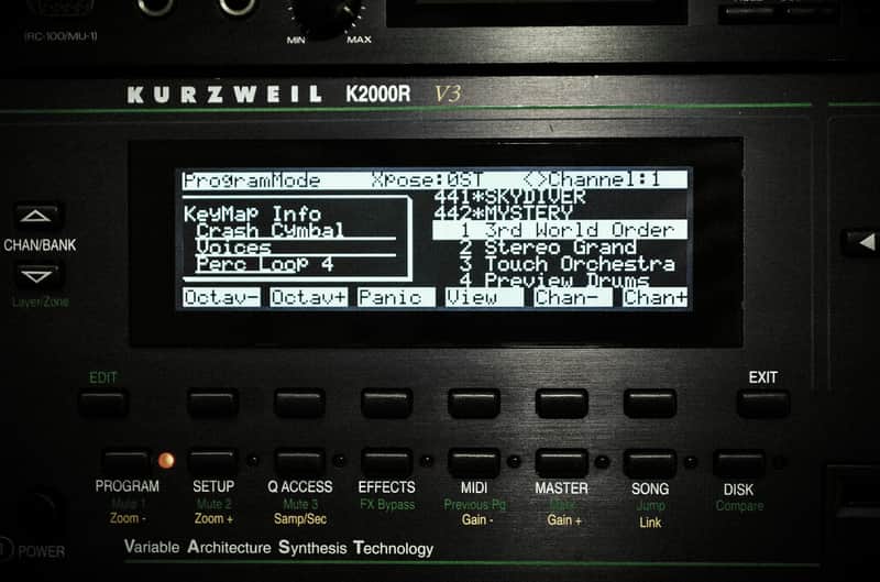 Graphic Display Upgrade - Yamaha TG-77 SY-77 SY-99 Kurzweil K2000 K2000R K2000VX image 1