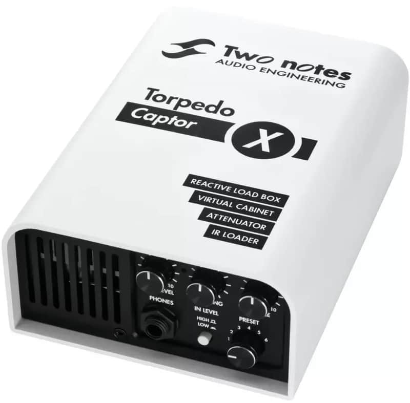 Two Notes Torpedo Captor X 8 Ohm Load Box With Attenuator/Cab Simulator #TNCAPTORX , CaptorX image 1